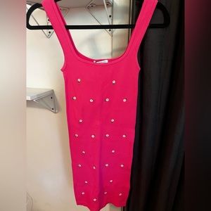 Pink Flower Zara Dress